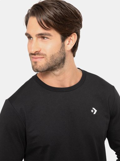 POLERA MANGA LARGA HOMBRE CONVERSE BASIC - 3