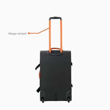 MALETA ZOLA OUTDOORS 60 L 15 KG NEGRO - 6