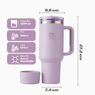 VASO QUENCHER 1.2 LITROS LILA ZOLA - 3