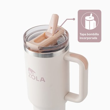 VASO QUENCHER 1.2 LITROS ROSADO PASTEL ZOLA - 4