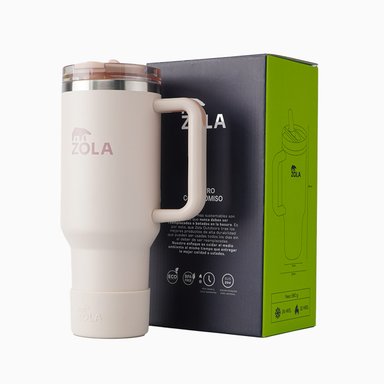 VASO QUENCHER 1.2 LITROS ROSADO PASTEL ZOLA - 5