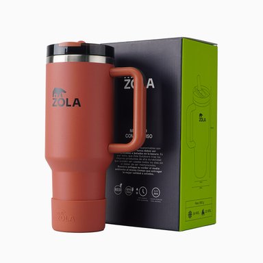 VASO QUENCHER 1.2 LITROS BURDEOS ZOLA - 5