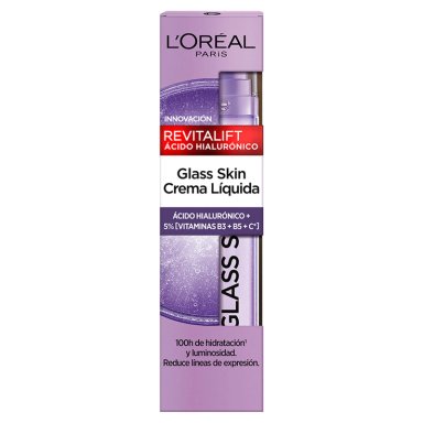 CREMA HIDRATANTE L'OREAL REVITALIFT GLASS SKIN LIQUID CREAM 50ML - 2