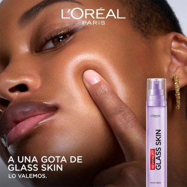 CREMA HIDRATANTE L'OREAL REVITALIFT GLASS SKIN LIQUID CREAM 50ML - 4