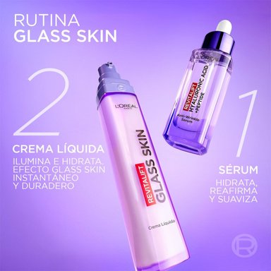 CREMA HIDRATANTE L'OREAL REVITALIFT GLASS SKIN LIQUID CREAM 50ML - 9