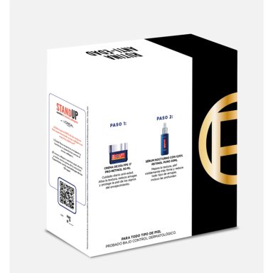 PACK RETINOL ANTIEDAD L'OREAL SÉRUM NOCHE + CREMA DÍA SPF17 - 4