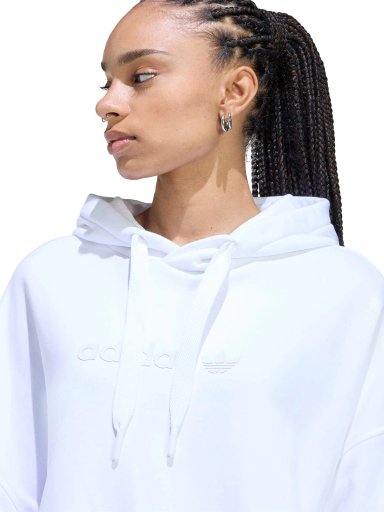POLERÓN MUJER ADIDAS ALGODÓN CAPUCHA ESSENTIALS - 4