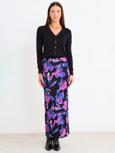 FALDA MUJER ASH TEJIDA JACQUARD - 1