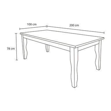 JUEGO DE COMEDOR LIVING FACTORY DUBAI 8 SILLAS - 8