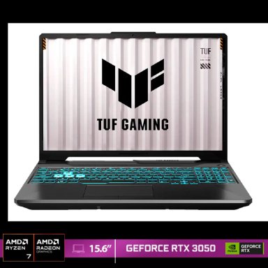 NOTEBOOK ASUS TUF GAMING A15 FA506NCQ-HN043W AMD RYZEN 7 16GB RAM 512GB SSD NVIDIA RTX 3050 15.6” - 1