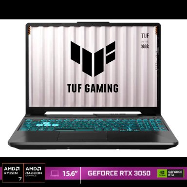 NOTEBOOK ASUS TUF GAMING A15 FA506NCQ-HN020W AMD RYZEN 7 8GB RAM 512GB SSD NVIDIA RTX 3050 15.6” - 1