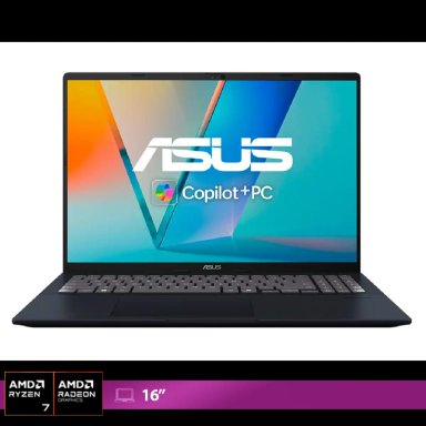 NOTEBOOK ASUS VIVOBOOK 16 M1607GA-MB032W AMD RYZEN AI 7 16GB RAM 512GB SSD 16” - 1