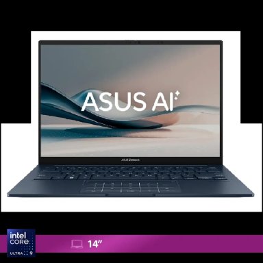 NOTEBOOK ASUS ZENBOOK 14 UX3405CA-SU940W INTEL CORE ULTRA 9 32GB RAM 1TB SSD 14” - 1