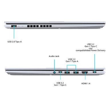 NOTEBOOK ASUS VIVOBOOK 16 X1605VA-MB2773W INTEL CORE 9 16GB RAM 512B SSD 16” - 6