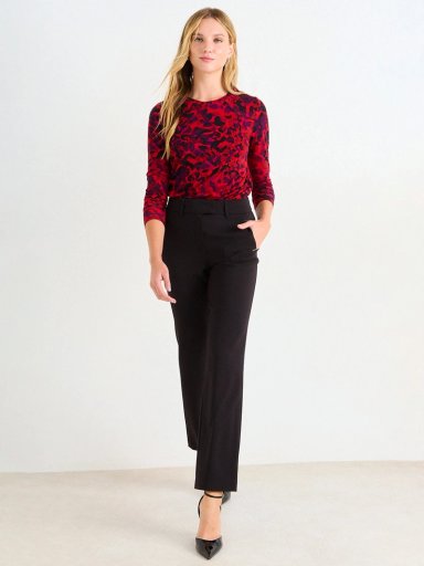 POLERA MUJER ASH CUELLO REDONDO MANGA LARGA PRINT - 1