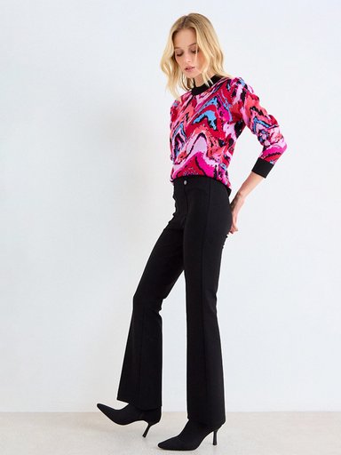 SWEATER MUJER ASH CUELLO REDONDO JACQUARD - 2