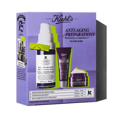 SET TRATAMIENTO ANTIEDAD KIEHLS ANTI-AGING PREPARATIONS 10 ML + 50 ML + 14 ML - 2