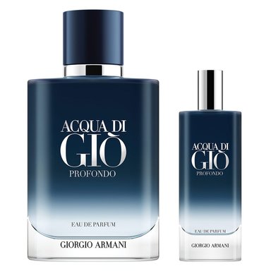 SET PERFUME GIORGIO ARMANI ACQUA DI GIÒ PROFONDO HOMBRE EDP 100 ML + 15 ML - 1