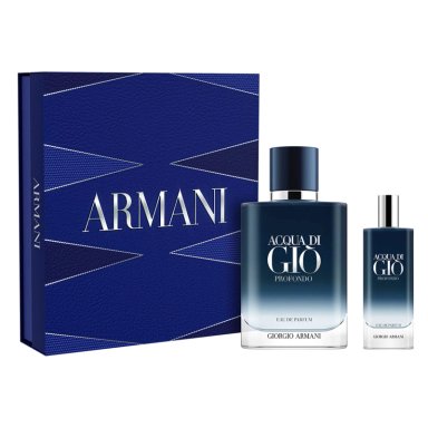 SET PERFUME GIORGIO ARMANI ACQUA DI GIÒ PROFONDO HOMBRE EDP 100 ML + 15 ML - 2
