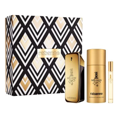 ESTUCHE PERFUME HOMBRE PACO RABANNE 1 MILLION EAU DE TOILETTE 100ML+10ML+DESODORANTE 150ML - 1