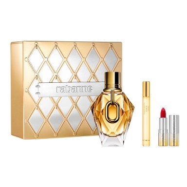 ESTUCHE PERFUME MUJER PACO RABANNE MILLION GOLD EDP 90ML+10ML+LABIAL - 1