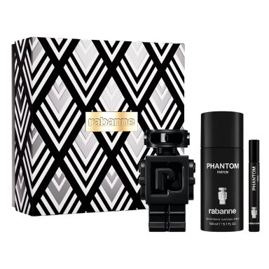 ESTUCHE PERFUME HOMBRE PACO RABANNE PHANTOM PARFUM 100ML+DESODORANTE 150ML+10ML - 1