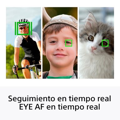 CÁMARA MIRRORLESS SONY APS-C ILCE-6100X: A6100 + LENTE SELP16502 + LENTE SEL55210 - 12