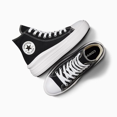ZAPATILLAS UNISEX CONVERSE URBANO NEGRO CHUCK TAYLOR ALL STAR MOVE - 4