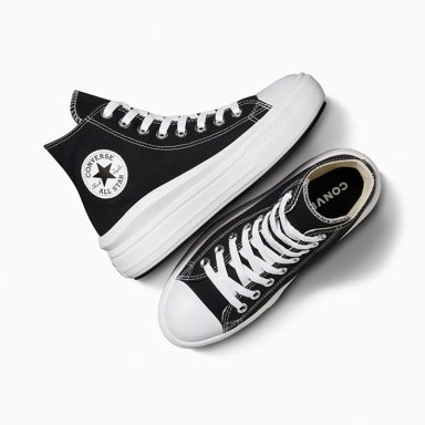 ZAPATILLAS UNISEX CONVERSE URBANO NEGRO CHUCK TAYLOR ALL STAR MOVE - 4