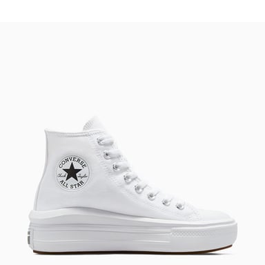 ZAPATILLAS UNISEX CONVERSE URBANO BLANCO CHUCK TAYLOR ALL STAR MOVE - 1