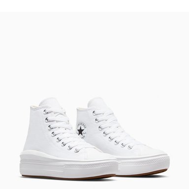 ZAPATILLAS UNISEX CONVERSE URBANO BLANCO CHUCK TAYLOR ALL STAR MOVE - 2