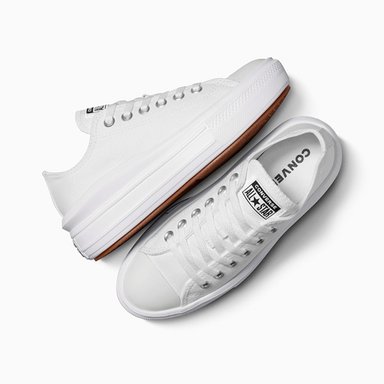 ZAPATILLAS UNISEX CONVERSE URBANO BLANCO CHUCK TAYLOR ALL STAR MOVE - 4