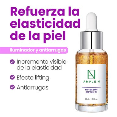 SET TRATAMIENTO AMPLEN SÉRUM COLAGENO+MINI PÉPTIDOS+MASCARILLA VIT C - 6