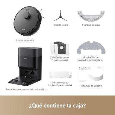 ROBOT 2 EN 1 ASPIRADOR TRAPEADOR DREAME F10 PLUS - 11