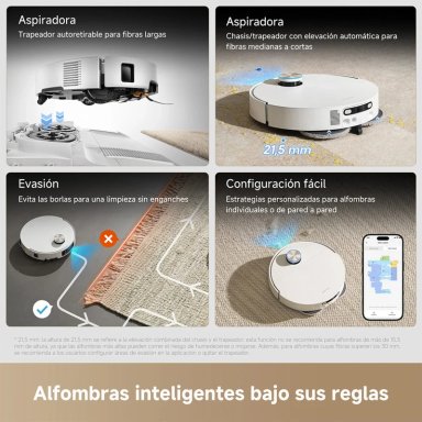 ROBOT 2 EN 1 ASPIRADOR TRAPEADOR DREAME X60 ULTRA COMPLETE - 11
