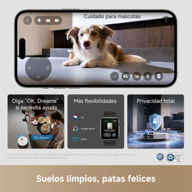 ROBOT 2 EN 1 ASPIRADOR TRAPEADOR DREAME X60 ULTRA COMPLETE - 12