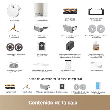 ROBOT 2 EN 1 ASPIRADOR TRAPEADOR DREAME X60 ULTRA COMPLETE - 13