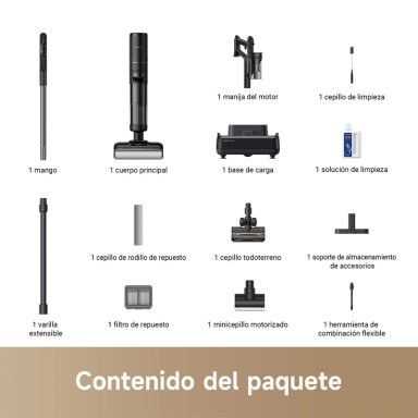ASPIRADORA VERTICAL DREAME INALÁMBRICA H12 DUAL FLEXREACH - 12