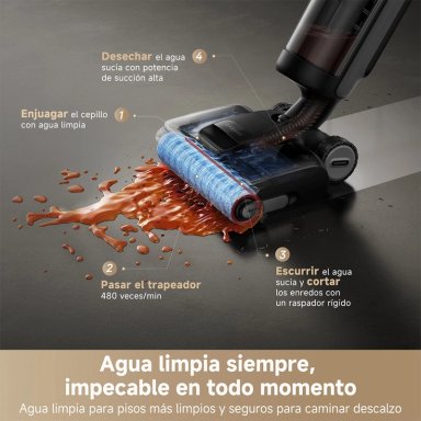 ASPIRADORA VERTICAL DREAME INALÁMBRICA H12 DUAL FLEXREACH - 9
