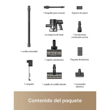 ASPIRADORA VERTICAL DREAME INALÁMBRICA R10 PRO - 8