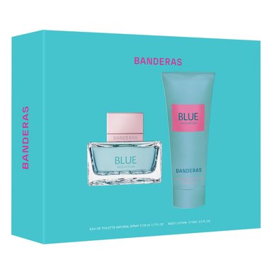 ESTUCHE PERFUME MUJER ANTONIO BANDERAS BLUE SEDUCTION EDT 50ML+LOCIÓN CORPORAL 75ML - 2