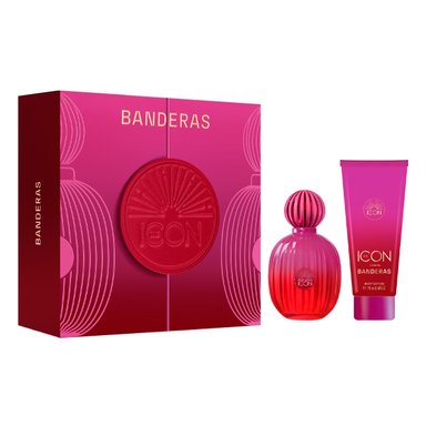 ESTUCHE PERFUME MUJER ANTONIO BANDERAS THE ICON SUPREME EDP INTENSE 100ML+LOCIÓN COPORAL 75ML - 1