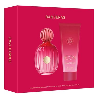 ESTUCHE PERFUME MUJER ANTONIO BANDERAS THE ICON EDP 100ML+LOCIÓN COPORAL 75ML - 2