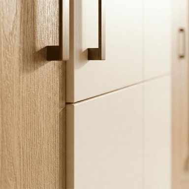 CLOSET EXIT ROBLES MADERA DE PINO 8 PUERTAS 4 CAJONES - 4