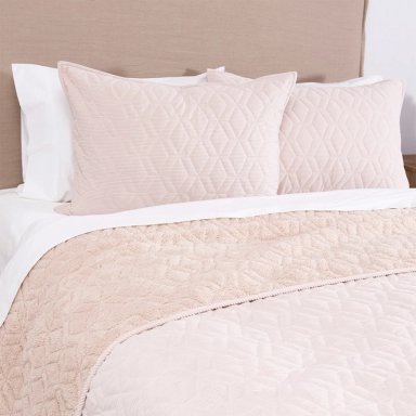 QUILT SOHOME CORDUROY KING BEIGE - 1