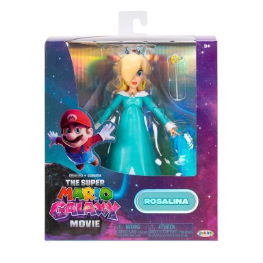FIGURA DE JUGUETE MARIO BROSS ROSALINA 13 CM - 5
