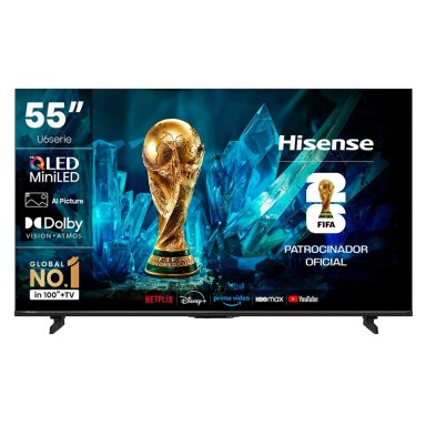 SMART TV HISENSE MINI LED 4K UHD 55” U6ESV - 2