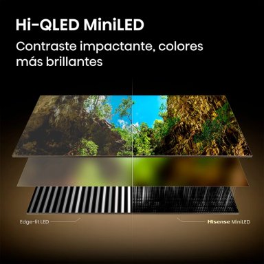SMART TV HISENSE MINI LED 4K UHD 55” U6ESV - 5