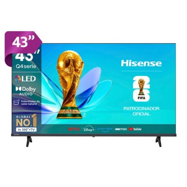 SMART TV HISENSE QLED FULL HD 43” 43Q4SV - 1