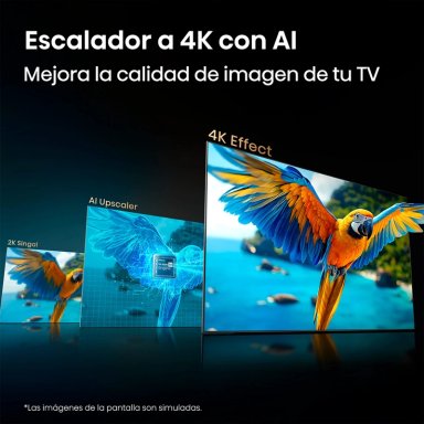 SMART TV HISENSE QLED 4K UHD 43” QD5SV - 7